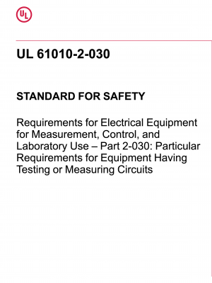 UL 61010-2-030 PDF UL 61010-2-030 PDF